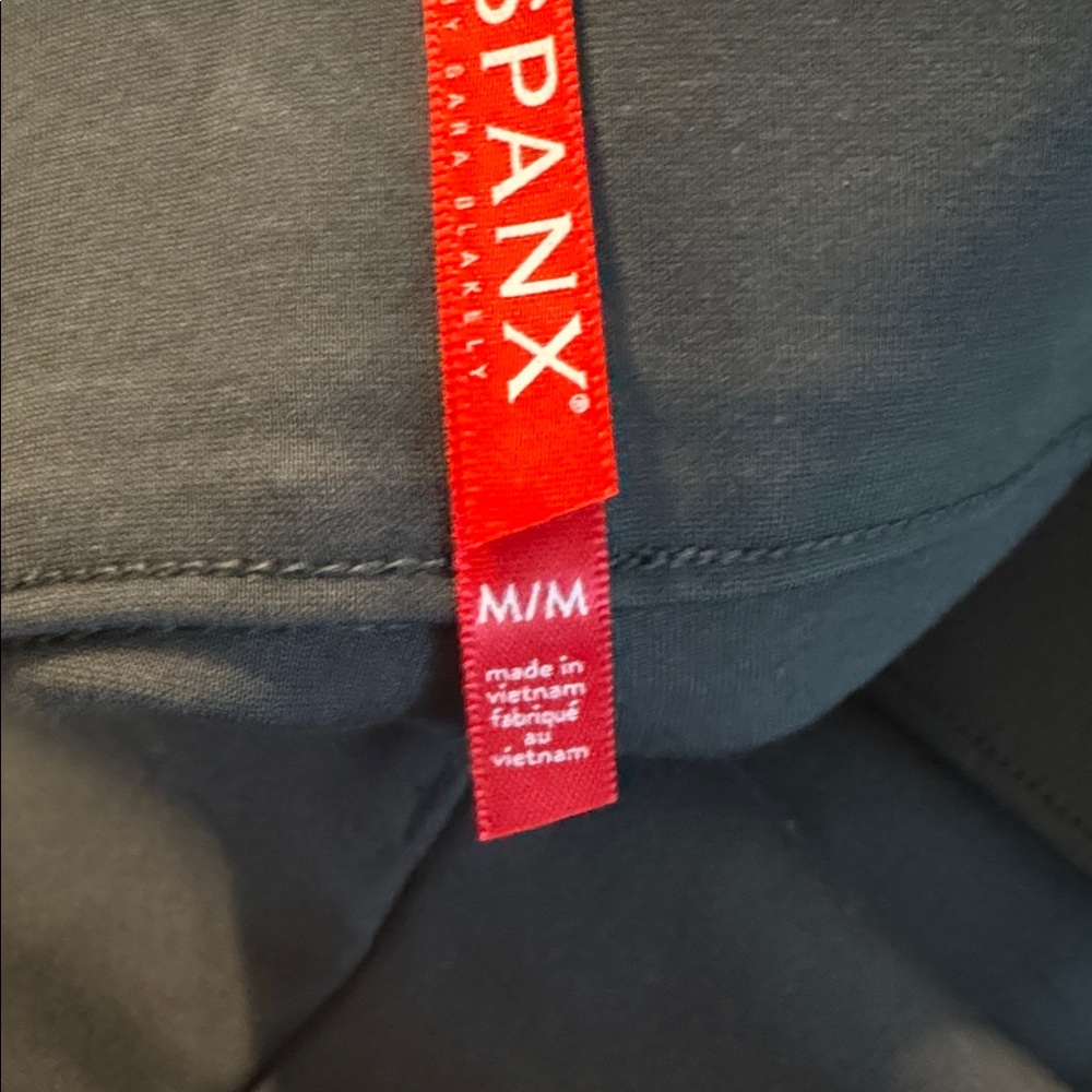 SPANX The Perfect Pant Ponte Ankle Length Pant Leggings Pepper Gray 20202R - Picture 5 of 7